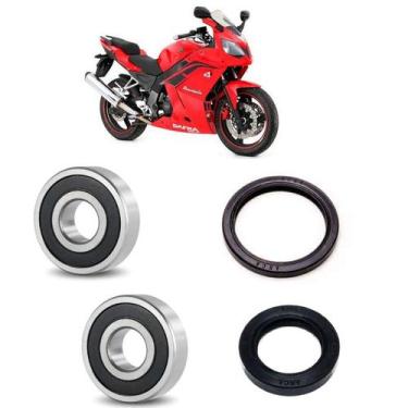 Imagem de Rolamentos Roda Dianteira Dafra Roadwin Kit - AD Parts