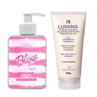 Imagem de Esfoliante e Blow Girl Hidratante Mix Gel Creme Rosa Virilha - Hot Flo