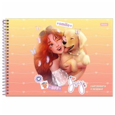 Imagem de Caderno Desenho Cartografia Amigas para Sempre Capa Dura - Foroni