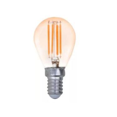 Imagem de Lâmpada LED G45 E14 4W Luz Quente 2500K 400lm 127v - JNG