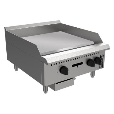 Imagem de Chapa 8mm a Gás 60cm para Preparo de Lanches Profissional Venâncio