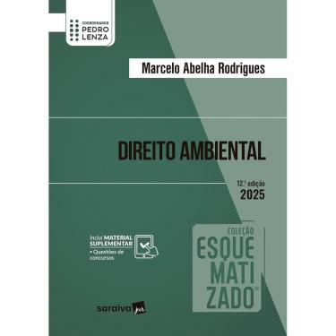 Imagem de Coleção Esquematizado - Direito Ambiental - 12ª Edição 2025
