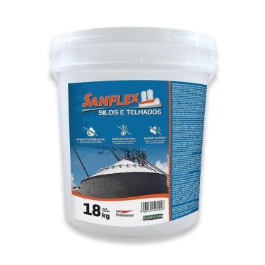 Imagem de Sanflex Silos E Telhados Branco 18kg