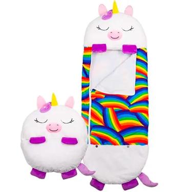 Imagem de Pelúcia Saco de Dormir 3 em 1 Unicórnio R3354 - BBR Toys
