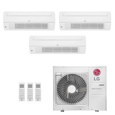 Imagem de Ar-Condicionado Multi Split Inverter LG 30.000 (1x Evap Cassete 1 Via 7.000 + 2x Evap Cassete 1 Via 18.000) Quente/Frio 220V								