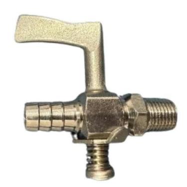 Imagem de Registro forno industrial cromado 1/4 npt  x  3/8 bm - Maqenge