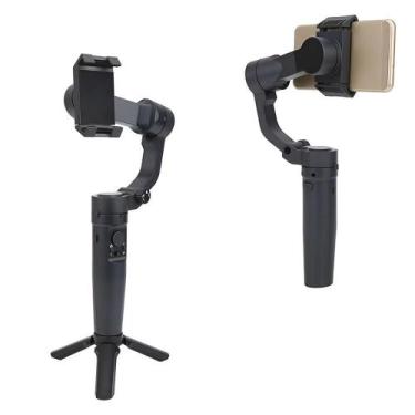 Imagem de Gimbal Estabilizador Eletrônico Portátil 3 Eixos Base Tripé - Aquilae