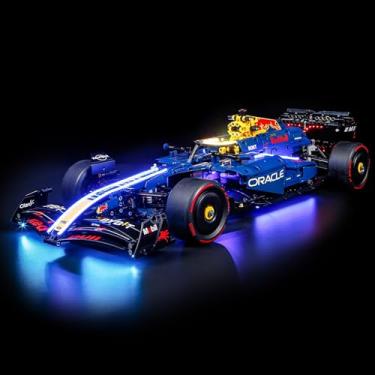 Imagem de BRIKSMAX Kit de luz para carro Lego-42206 Oracle Red Bull Racing RB20 F1 - Iluminação LED compatível com Lego Technic Building Set - não inclui o conjunto Lego