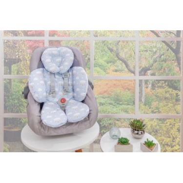 Imagem de Apoio de Corpo para bebê conforto 2 peças - Miguel Baby, Ovelha Azul