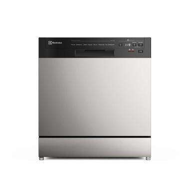 Imagem de Lava-Louça Electrolux 8 Serviços Inox com Programa Lava e Seca 50` (LS08E)