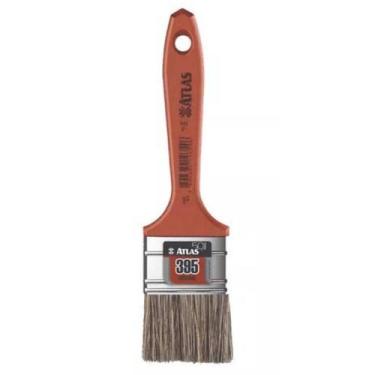 Imagem de Pincel Trincha Cerdas Gris 2 Pol. 395/5 - Atlas Marrom-claro