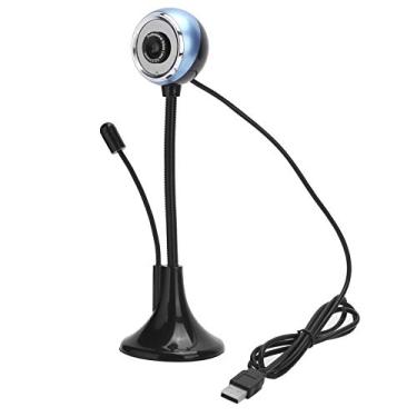 Imagem de ASHATA Mini Webcam USB de Alta Definição Rotativa, Microfone Digital Integrado, 480P, para Windows XP/7/8/10, MOS, Android 4.0 e superior