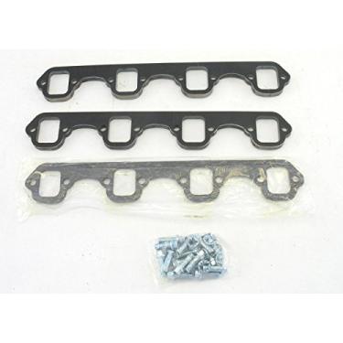 Imagem de Patriot Exhaust Flange retangular H7841 3-5/8 x 1-3/4 para Ford de bloco pequeno