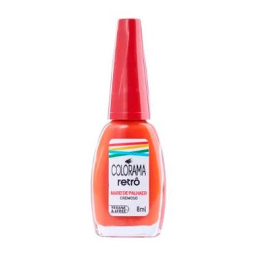 Imagem de Esmalte Colorama Retrô Cremoso Cor Nariz de Palhaço 8ml