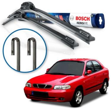 Imagem de Par Palheta Limpador Parabrisa Daewoo Nubira 1997 1998 1999 - Bosch
