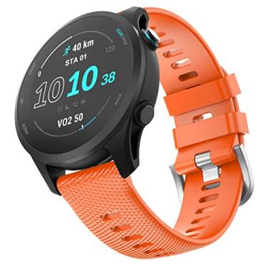 Imagem de OVERSTEP Pulseira Forerunner 255/255 Music, pulseira de substituição de 22 mm de silicone macio para Forerunner 265/Garmin Venu 2/Vivoactive 4
