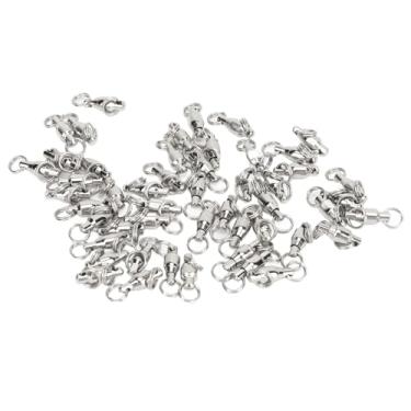 Imagem de Balle Balle Girando Alto Em Aço Inoxidável Soled Seled Swivels para Firewater Peach 50pcs (1#)