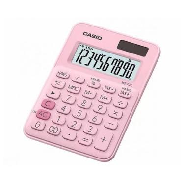 Imagem de Calculadora de mesa ms-7uc-pk-n-dc rosa - Casio