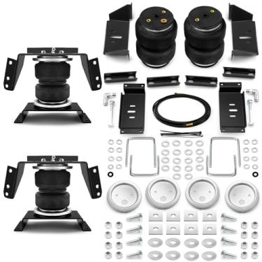 Imagem de KEIYSHOLCK Kit De Suspensão Com Bolsas Ar Compatível Caminhonetes Chevy, Ford, Ram E Gmc, Molas Auxiliares Traseiras, Capacidade Nivelamento Até 2.267 Kg