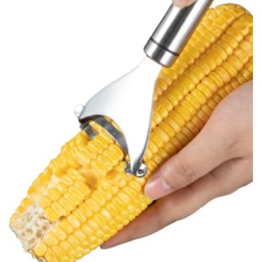 Imagem de Debulhador De Milho Verde Cozido ou Cru Inox Ralador Cortador Descascador Praticidade e Elegancia na sua cozinha Higiene e Limpeza (1)