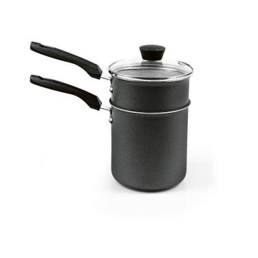 Imagem de Cuscuzeira Individual Aluminio 10cm Grafite Panelux