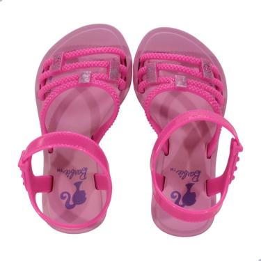 Imagem de Sandália Infantil Menina Grendene Kids Barbie Unicórnio Com Estojo Rosa Medio