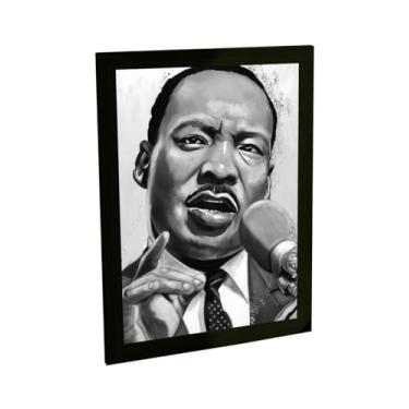 Imagem de Quadro Decorativo Marthin Luther King Ativista Negro Contra O Racismo