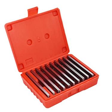 Imagem de Conjunto de barras paralelas finas de 10 pares de 0,6 cm x 15,24 cm para trabalhos de fresagem e outros projetos