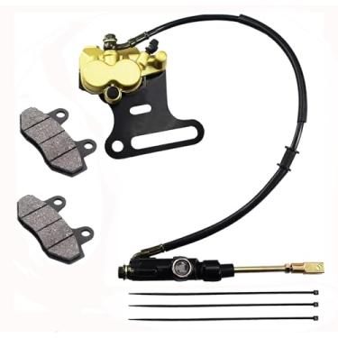 Imagem de PRO BAT Pinça de cilindro mestre de freio hidráulico de disco traseiro de 12 mm para 70cc 90cc 110cc 125cc 140cc 150cc SSR Pitster Pro Atomik Sikk Chinese Pit Dirt Bike