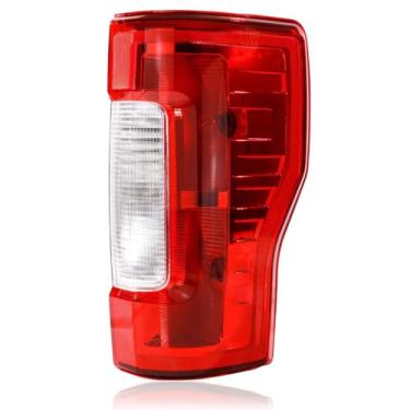 Imagem de Conjunto de luzes traseiras compatível com Ford F250 F350 Super Duty 2017 2018 2019, substituição das lanternas traseiras do lado do passageiro # HC3Z13404D