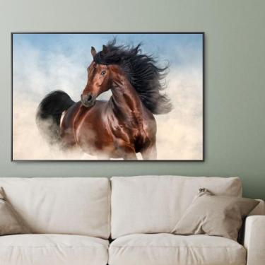 Imagem de Quadro Cavalo - MeMoldura, Chassi Borda Infinita, 40x60