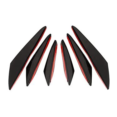 Imagem de CIADAZ Kits de Corpo Do Carro Universal Frente Bumper Fin Splitter Spoiler Canard Valence Pasta Tipo de Manutenção de Reparo Decoração