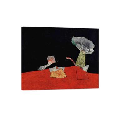 Imagem de Abstrato lona wall art pinturas famosas-Entrada flores-Pôster e impressões para decoração casa pronta para pendurar 20x25cm8x10in Tela Embrulhada