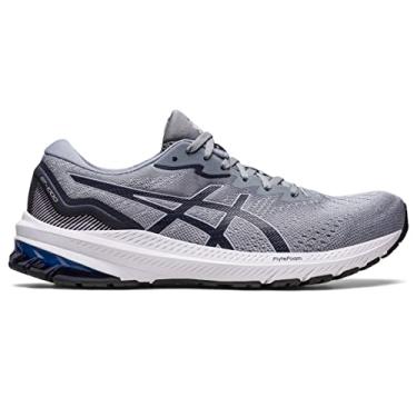 Imagem de ASICS T nis de corrida masculino GT-1000 11, Piemonte Cinza/Meia-noite, 8