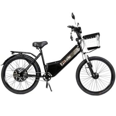 Imagem de Bicicleta Elétrica Bateria de Lítio 48V 13Ah New Confort Preta - Duos