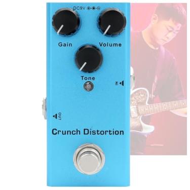Imagem de Pedal de Efeitos Múltiplos para Guitarra Elétrica,Tons clássicos para todos os tipos de música, há fuzz, delay analógico,overdrive vintage, chorus clássico,etc. opcionais