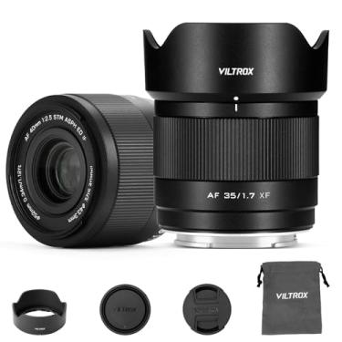 Imagem de VILTROX Lente 35Mm F1.7 Xf Af F/1.7 X-Mount Shot Para Fuji Lente Para Iniciantes Foco Automático Aps-C Lentes Prime De Grande Abertura Para Fujifilm X-T1 X-T10 X-T2 X-T20 X-T3 X-T4 X-T100 X-T200 X-T