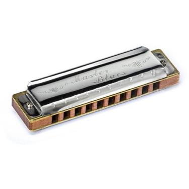 Imagem de Gaita De Boca Diatônica Tom C 9020 Master Blues e Estojo - Hering