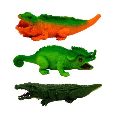 Imagem de Brinquedo Estica Animais Répteis diverso - Toyng 53294