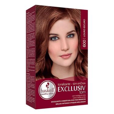 Imagem de Tonalizante Haskell Excllusiv Tom 600 Louro Escuro
