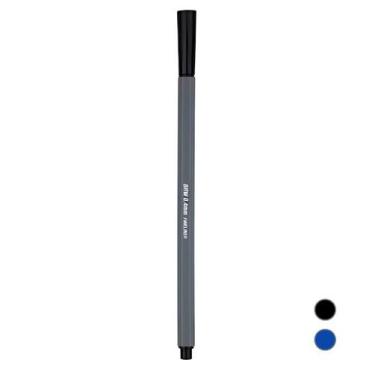 Imagem de Caneta Hidrográfica Fine Liner 0.4MM Traço Preciso - BRW, Preto