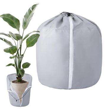 Imagem de Rrlihjgu Proteções Contra Geadas Para Plantas Externas | Cobertura Para Vasos De Plantas De Inverno Com Cordão E Zíper,Cobertura Para Relva Tomate Mirtilo Morango Jardim