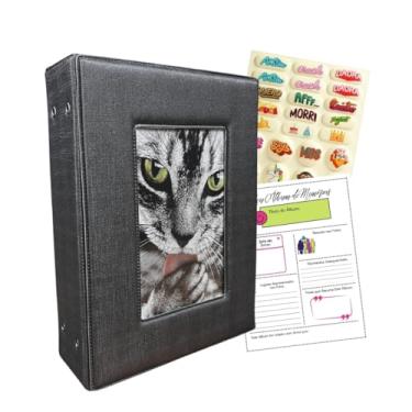 Imagem de Álbum de Fotos 500 Fotos 10x15 Porta Retrato na Capa com Adesivos (Grafite)
