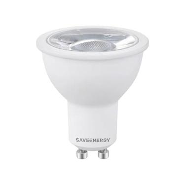 Imagem de Kit 2 Lâmpadas Dicroica LED 7W GU10 220V 2700K 440lm Dimerizável Save Energy