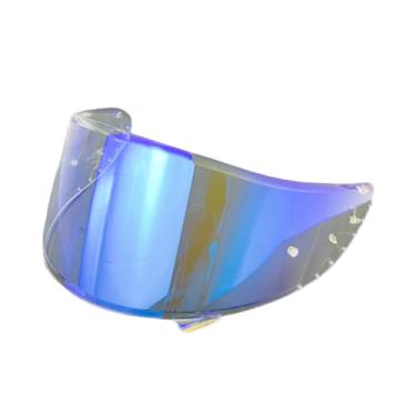 Imagem de Protetores de capacete para SHOEI X14 Z7 CWR1 RF1200 Xspirit NXR capacete viseira proteção UV acessórios (azul)