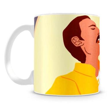 Imagem de Caneca Queen Fred Mercury Desenho II (ATG1107) - Geek Premiere