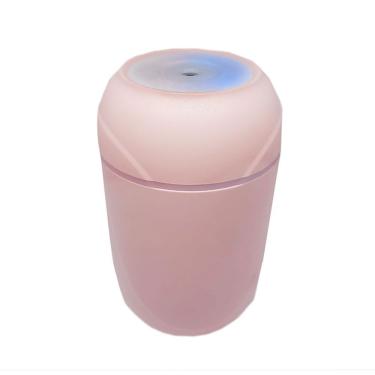 Imagem de Umidificador Domestico Silencioso Luz Colorida Led Spray Rosa