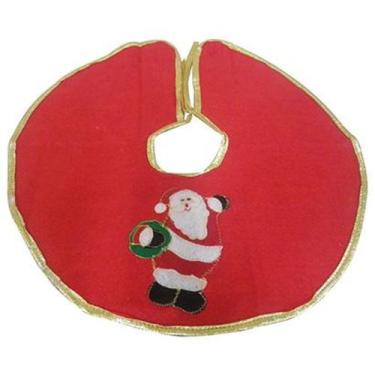 Imagem de Saia Para Base Pé Da Arvore De Natal Enfeite Natalino 40cm ( Z3698) - 