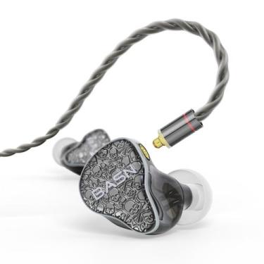 Imagem de Monitores intra-auriculares BASN Bmaster5 5 Drivers com graves potente