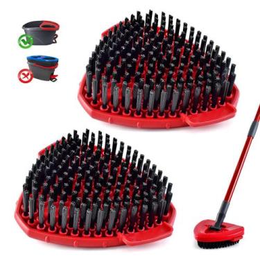 Imagem de Escova de esfoliação Scrubber Mop Head Upgrade para Ocedar EasyWring -